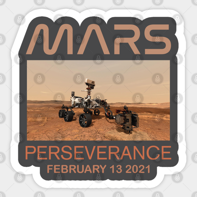 mars perseverance tshirt